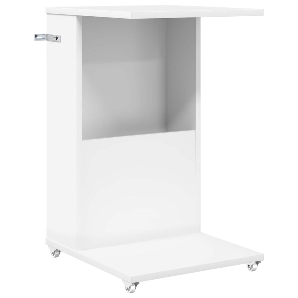 vidaXL Stolik boczny Biały 40 x 35 x 60 cm Materiał drewnopochodny