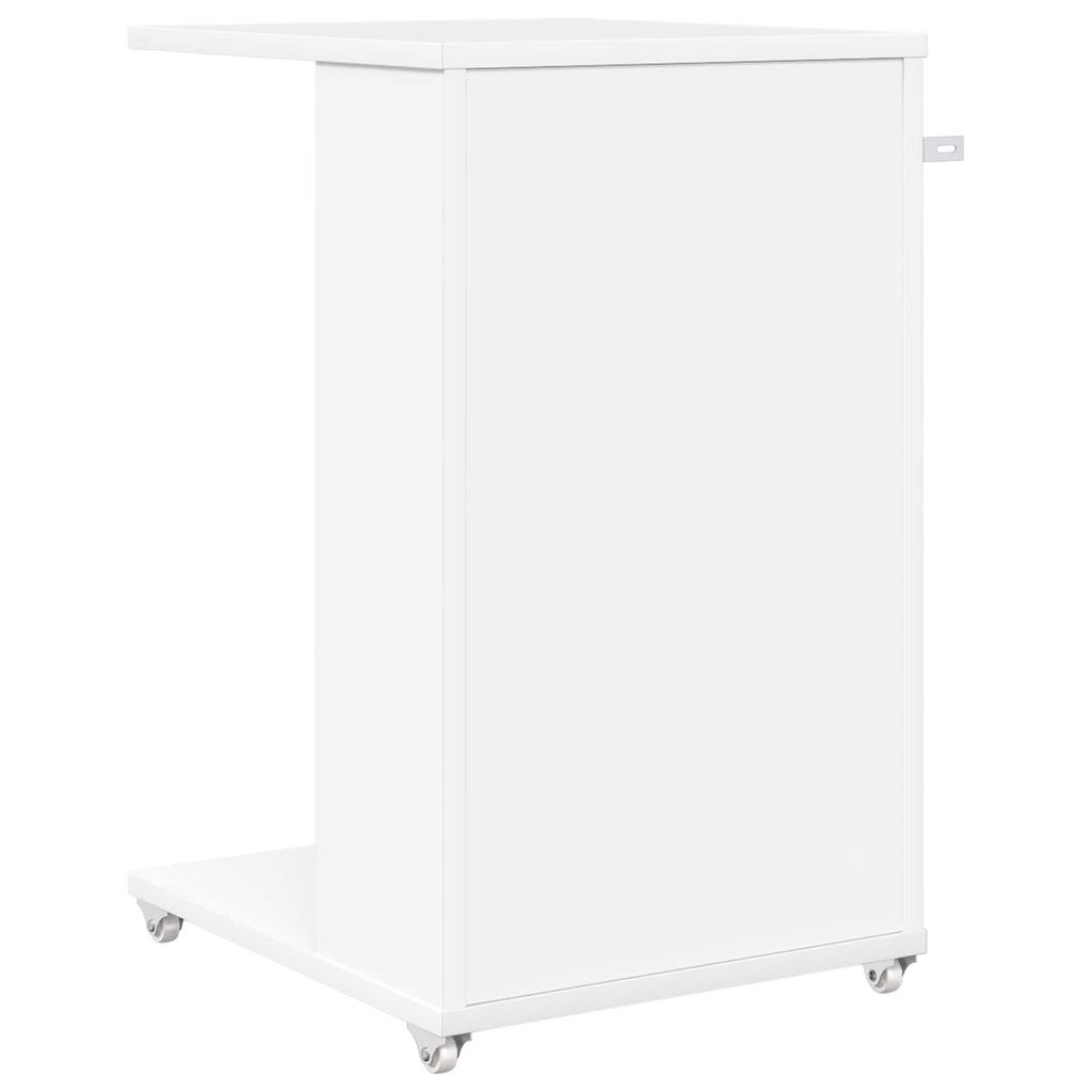 vidaXL Stolik boczny Biały 40 x 35 x 60 cm Materiał drewnopochodny