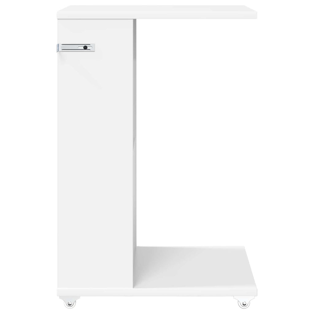 vidaXL Stolik boczny Biały 40 x 35 x 60 cm Materiał drewnopochodny