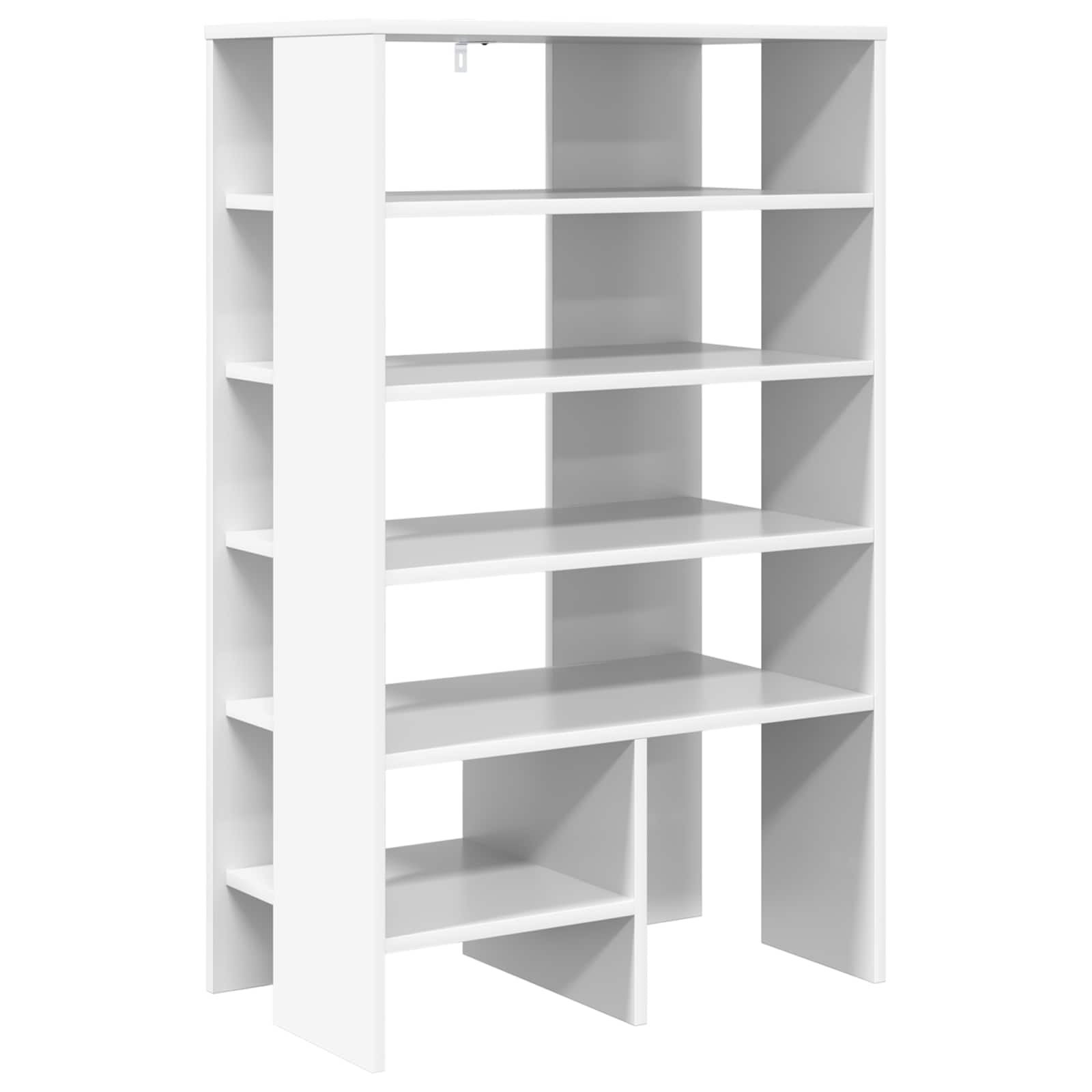 vidaXL Szafka na buty z półką 2 pcs Biały Materiał drewnopochodny