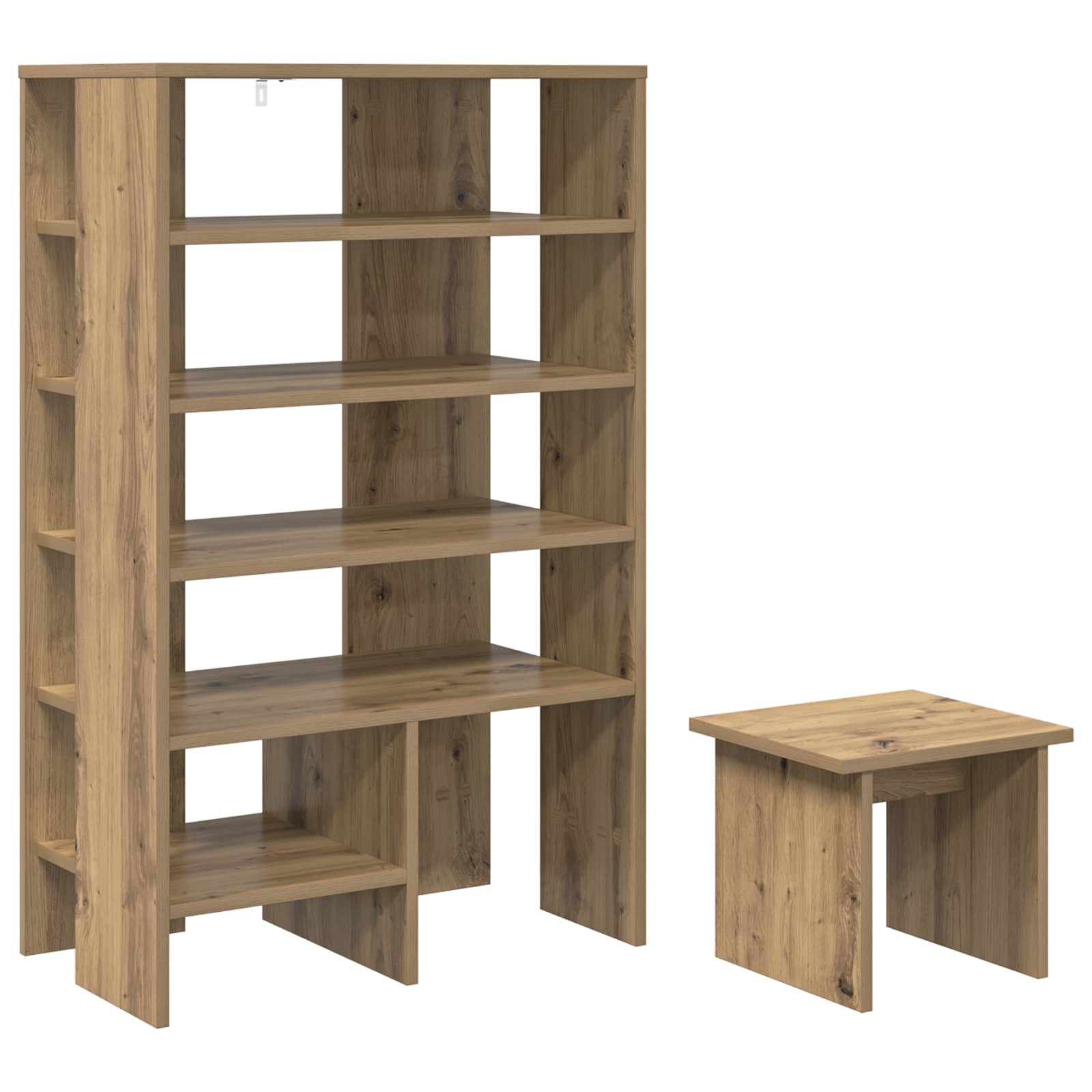 vidaXL Szafka na buty 2 szt. 62 x 35 x 100 cm Materiał drewnopochodny