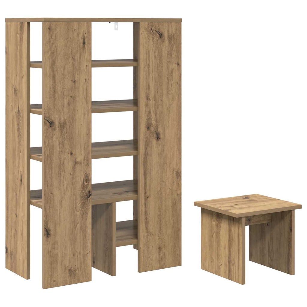 vidaXL Szafka na buty 2 szt. 62 x 35 x 100 cm Materiał drewnopochodny