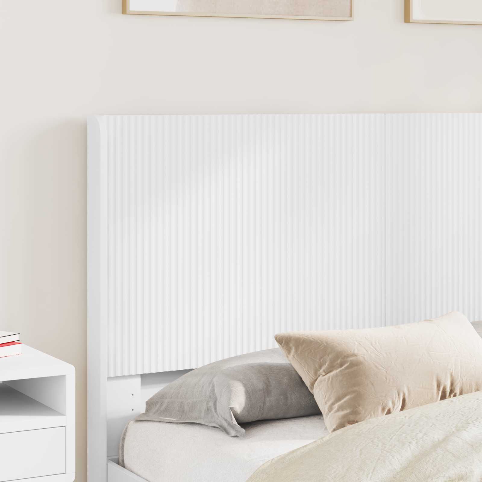 vidaXL Stelaż łóżka z przechowywaniem i zagłówkiem 3 pcs