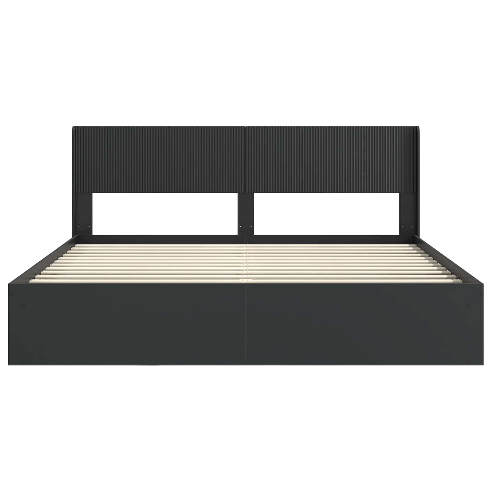 vidaXL Stelaż łóżka z przechowywaniem i zagłówkiem 3 pcs