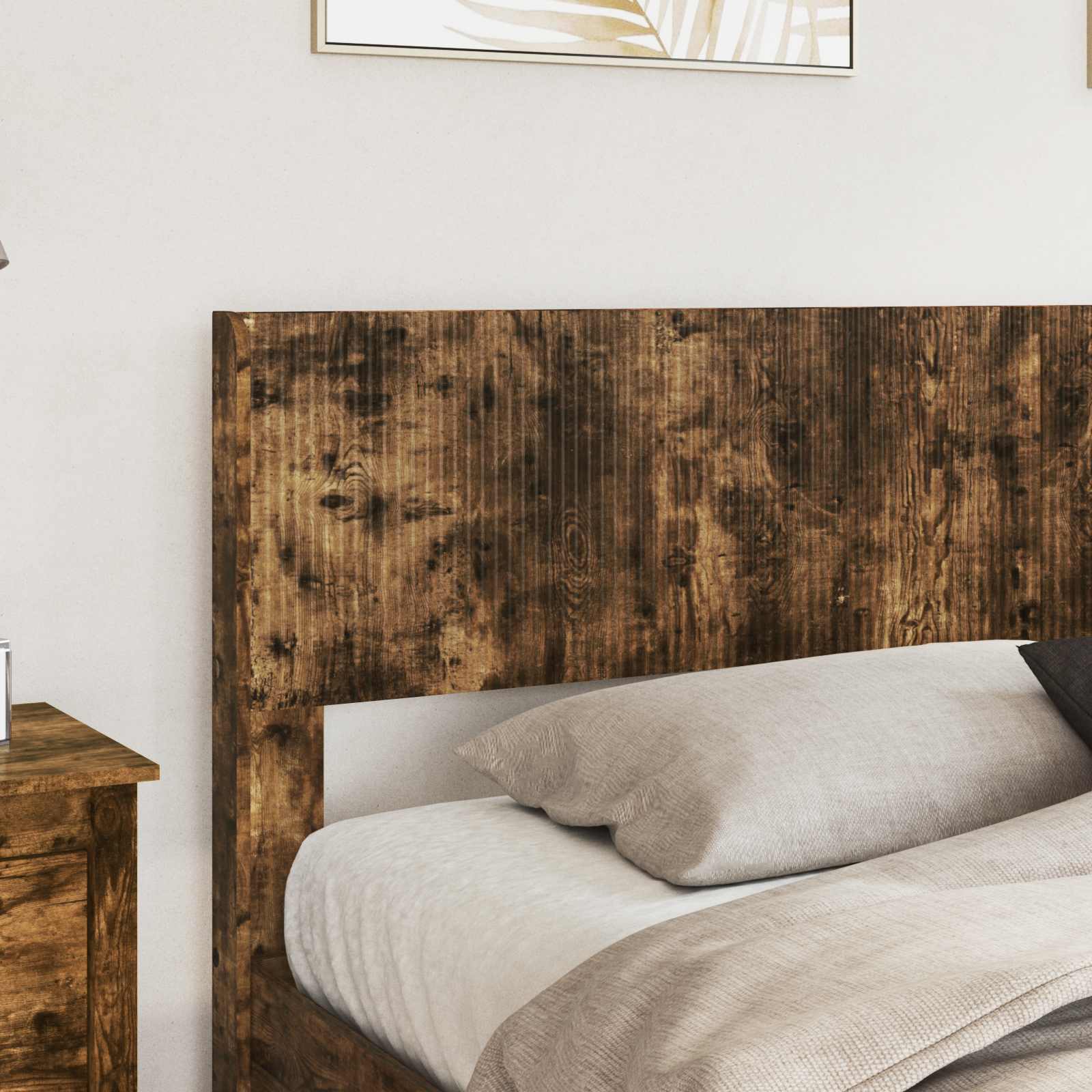 vidaXL Stelaż łóżka z przechowywaniem i zagłówkiem 3 pcs