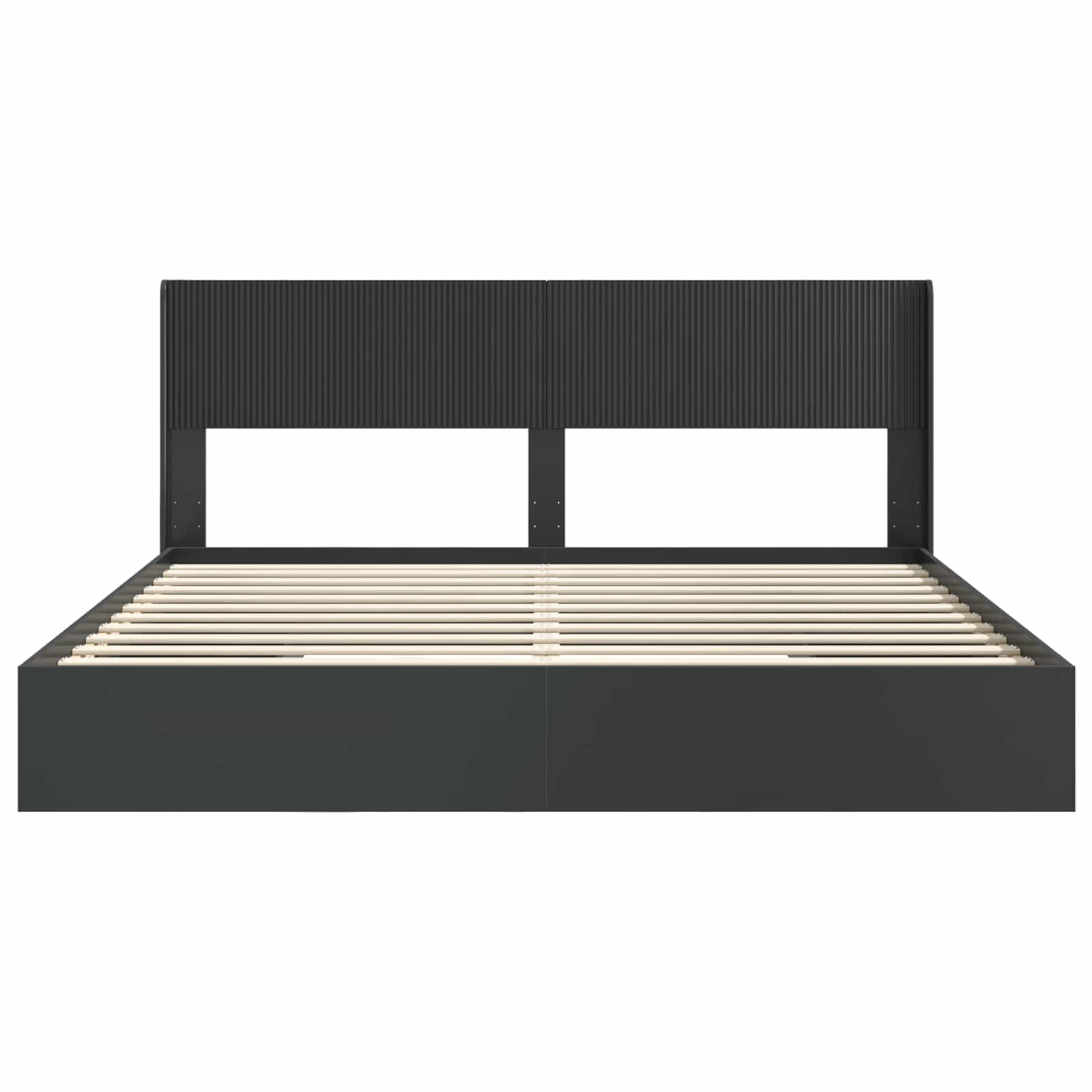 vidaXL Stelaż łóżka z przechowywaniem i zagłówkiem 3 pcs