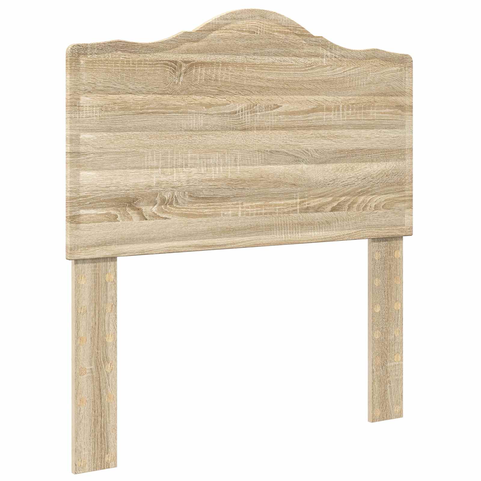 vidaXL Ramka łóżka Dąb Sonoma 90 x 200 cm Materiał drewnopochodny