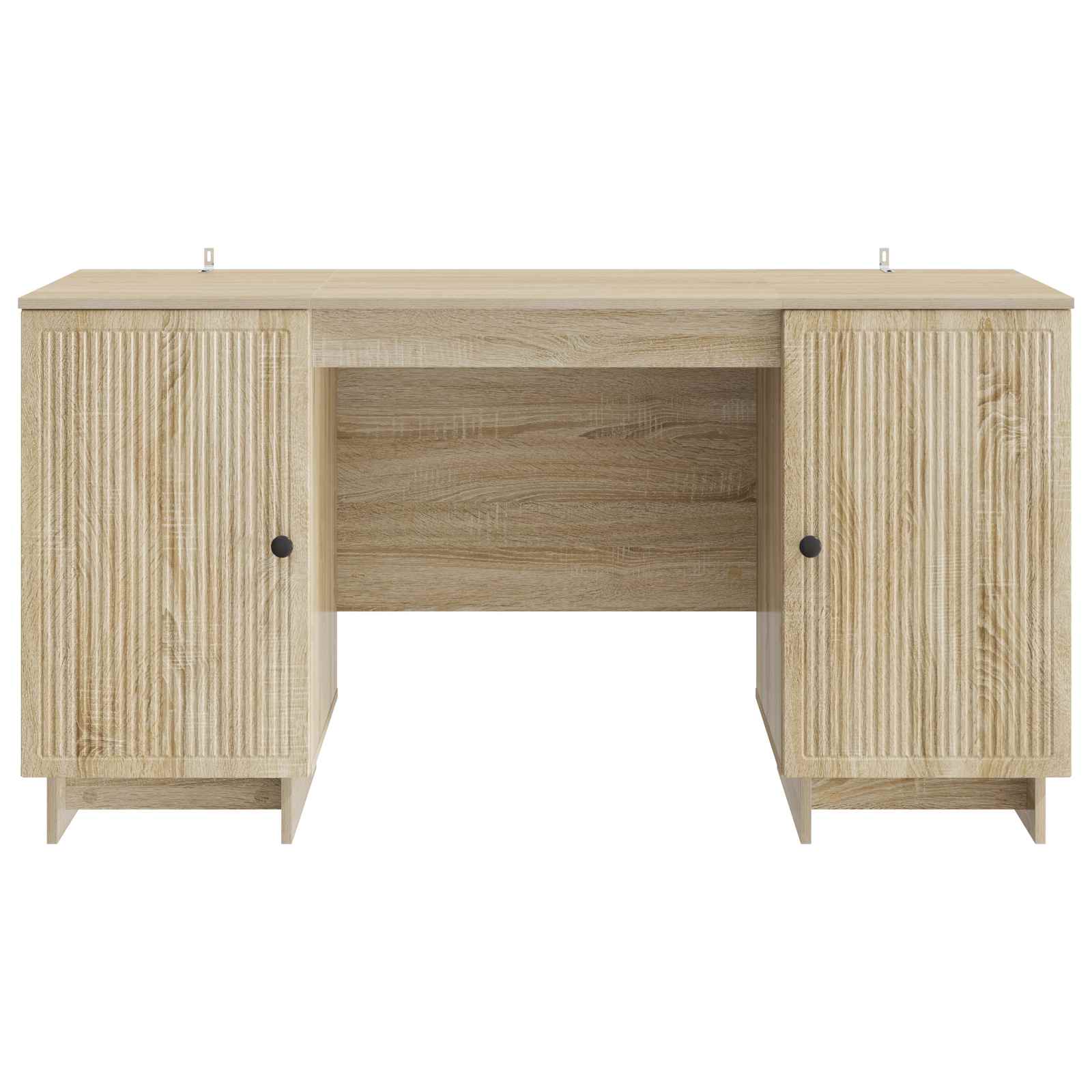 vidaXL Biurko dąb Sonoma Drewno inżynieryjne 142,5 x 50 x 75 cm