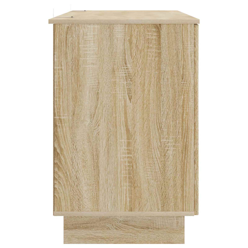 vidaXL Biurko dąb Sonoma Drewno inżynieryjne 142,5 x 50 x 75 cm
