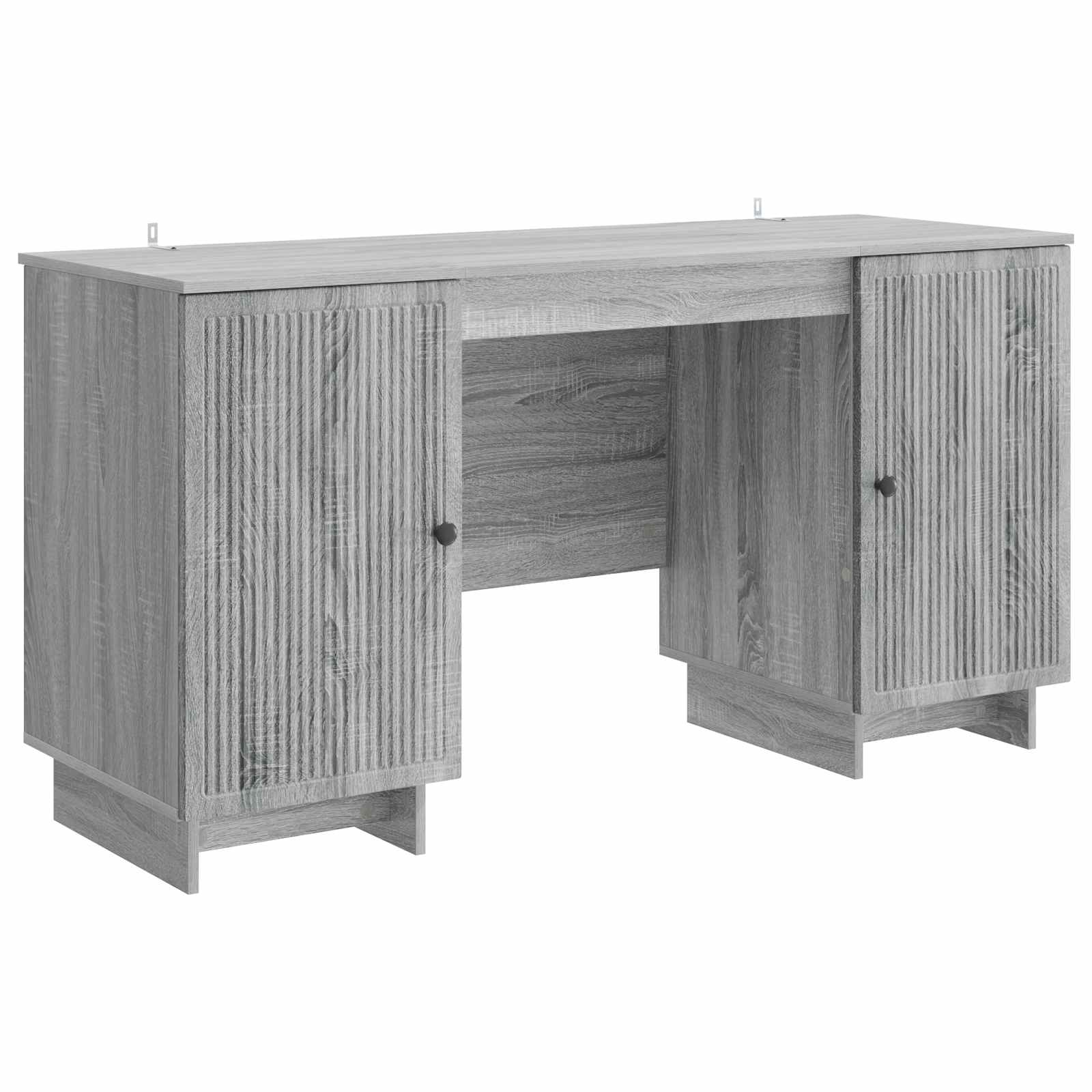 vidaXL Biurko Szary Sonoma Drewno inżynieryjne 142,5 x 50 x 75 cm