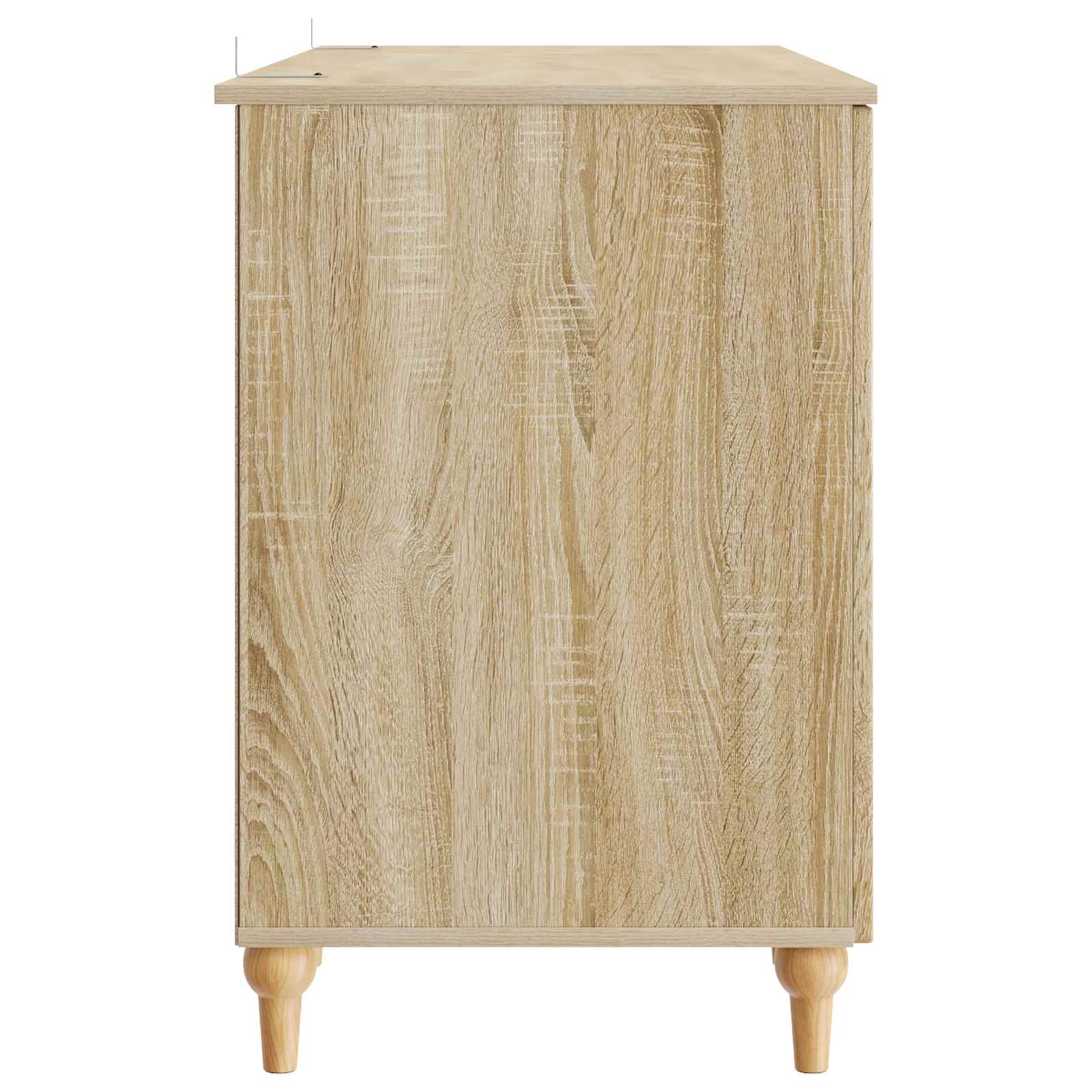 vidaXL Biurko z półką Sonoma 142,5 x 50 x 75 cm Drewno inżynieryjne