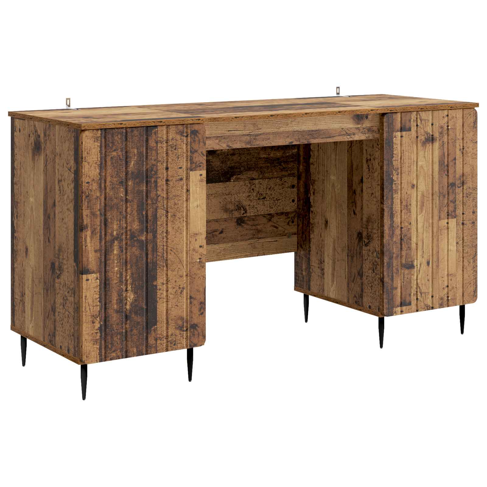 vidaXL Biurko Stare drewno 142,5 x 50 x 75 cm Drewno inżynieryjne