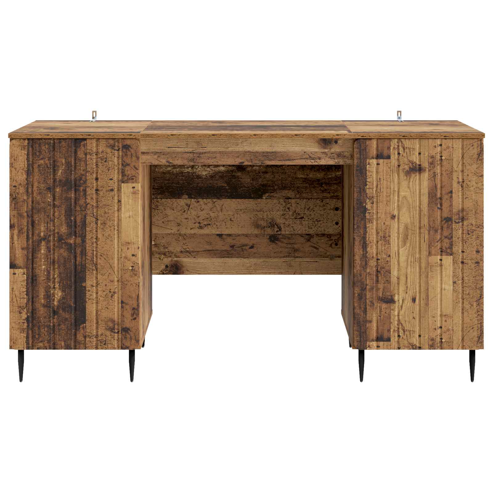 vidaXL Biurko Stare drewno 142,5 x 50 x 75 cm Drewno inżynieryjne