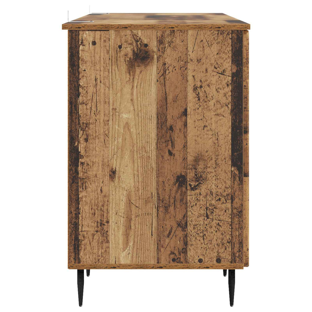 vidaXL Biurko Stare drewno 142,5 x 50 x 75 cm Drewno inżynieryjne