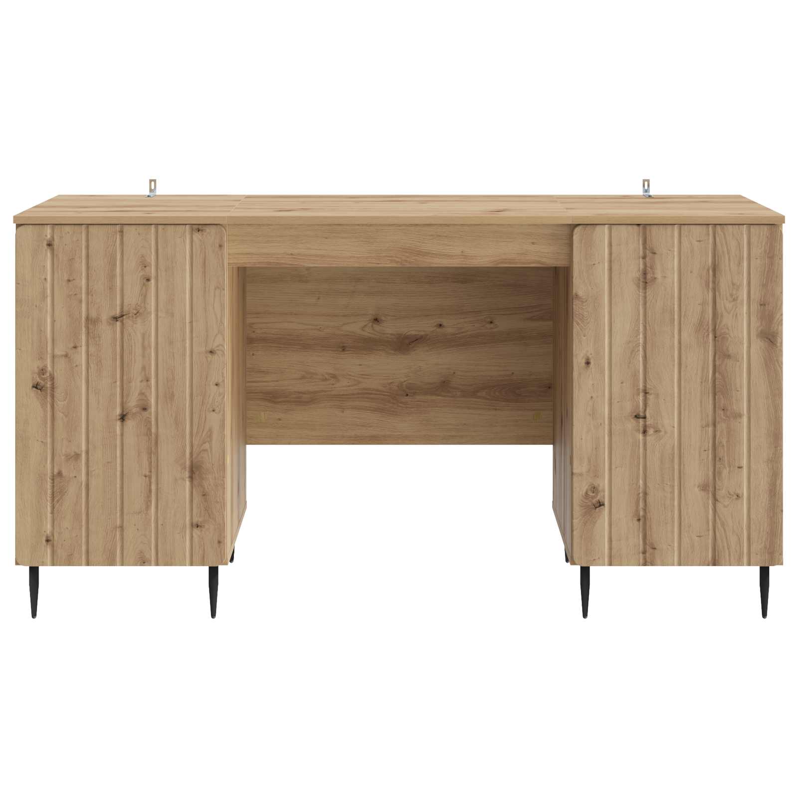 vidaXL Biurko Dąb artisan 142,5 x 50 x 75 cm Drewno inżynieryjne