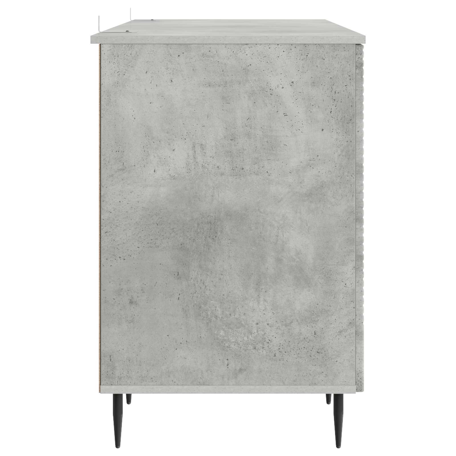 vidaXL Biurko Betonowy szary 142,5 x 50 x 75 cm Drewno inżynieryjne