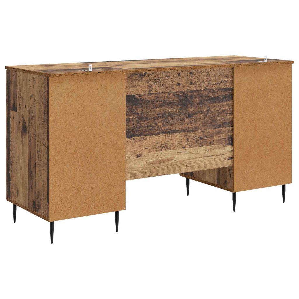 vidaXL Biurko Stare drewno 142,5 x 50 x 75 cm Drewno inżynieryjne