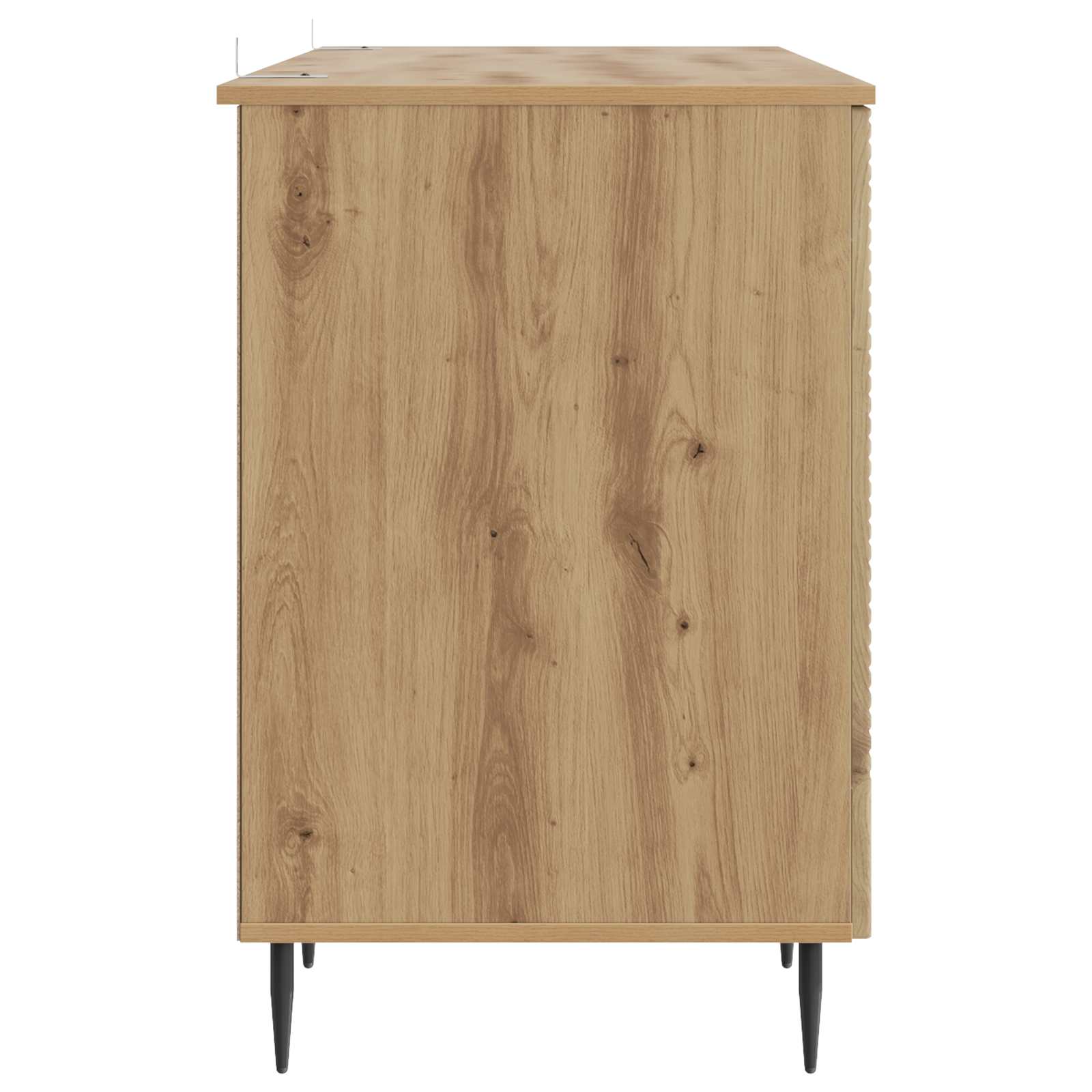 vidaXL Biurko Dąb artisan 142,5 x 50 x 75 cm Drewno inżynieryjne