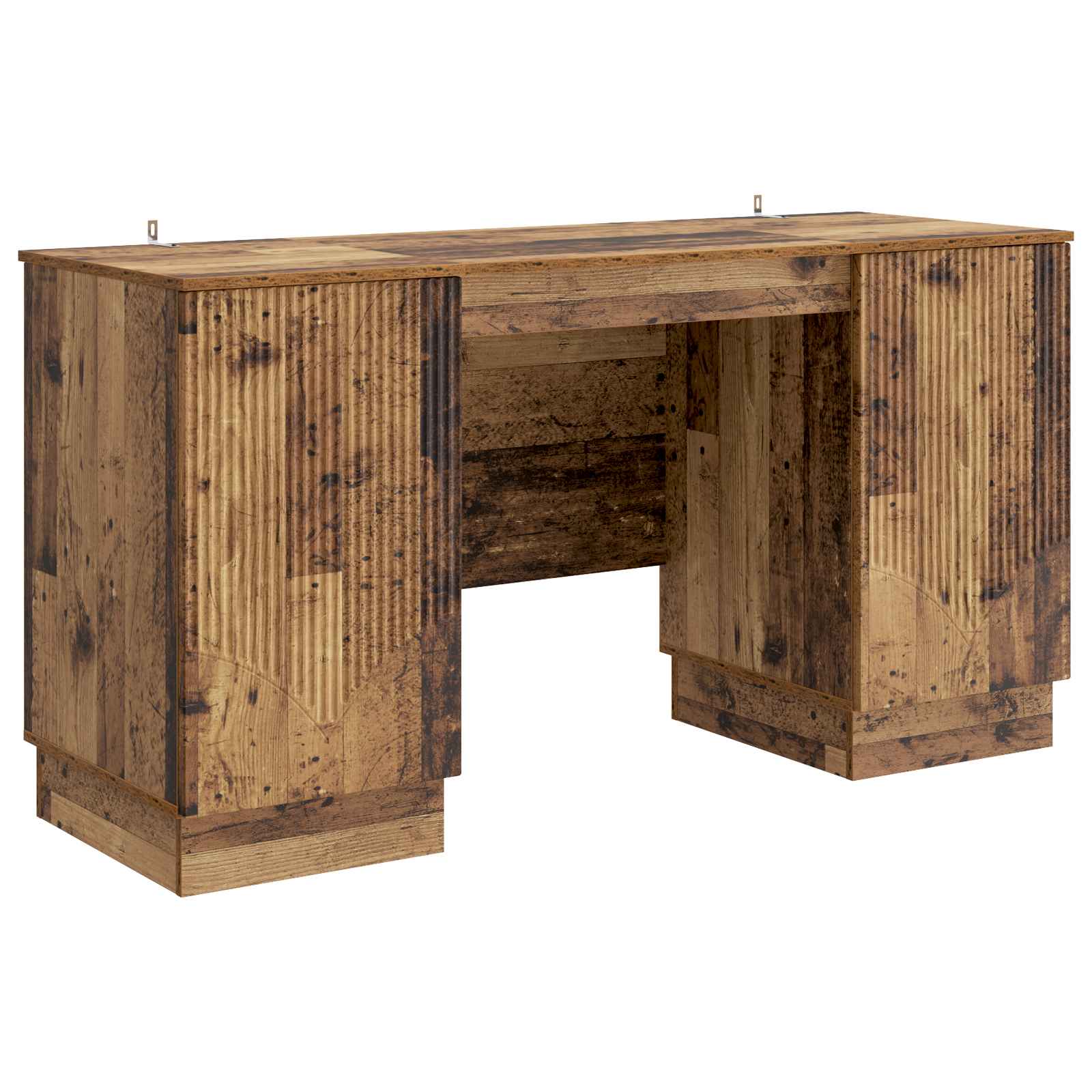 vidaXL Biurko Stare drewno 142,5 x 50 x 75 cm Drewno inżynieryjne