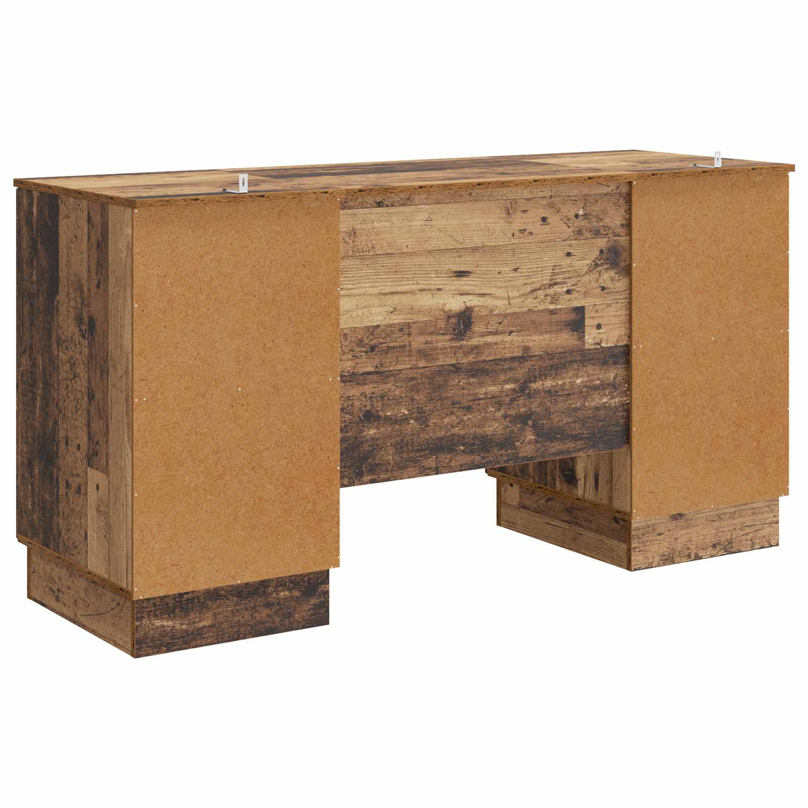 vidaXL Biurko Stare drewno 142,5 x 50 x 75 cm Drewno inżynieryjne