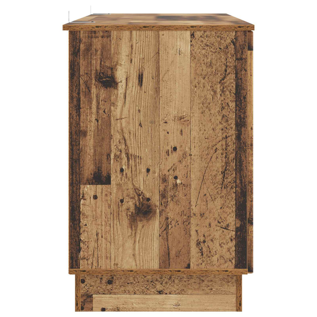 vidaXL Biurko Stare drewno 142,5 x 50 x 75 cm Drewno inżynieryjne