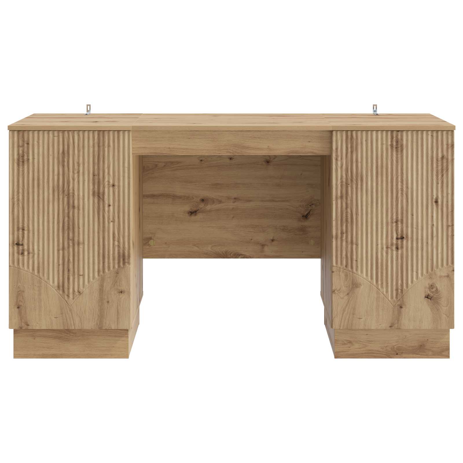 vidaXL Biurko Dąb artisan 142,5 x 50 x 75 cm Drewno inżynieryjne