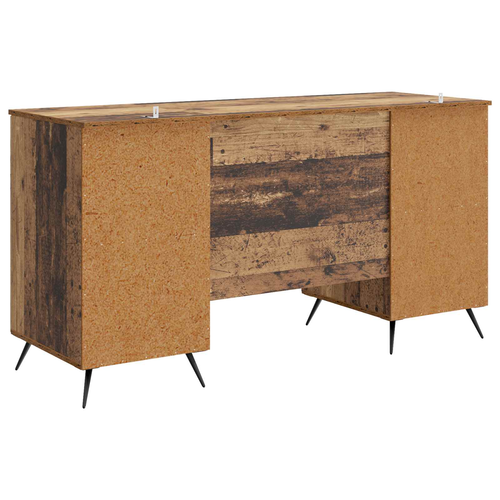 vidaXL Biurko Stare drewno 142,5 x 50 x 75 cm Drewno inżynieryjne