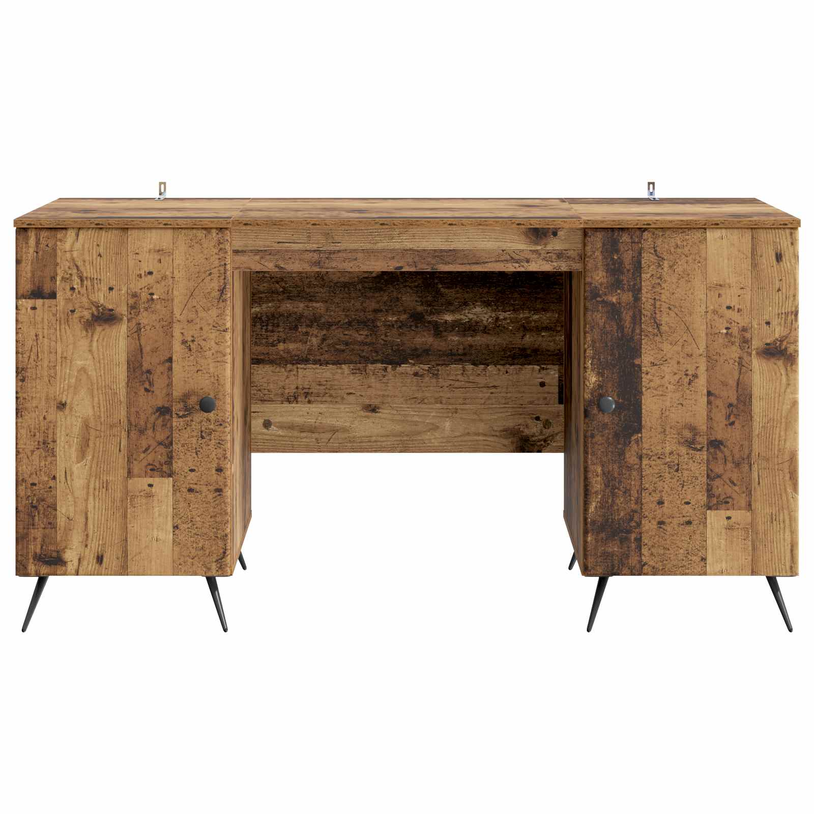 vidaXL Biurko Stare drewno 142,5 x 50 x 75 cm Drewno inżynieryjne