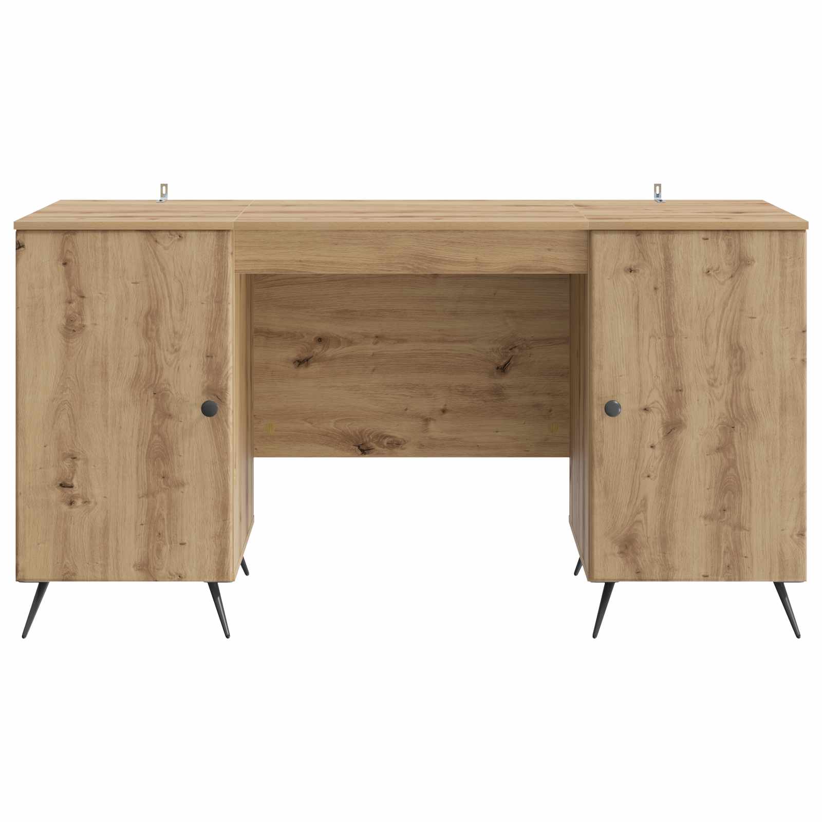 vidaXL Biurko Dąb artisan 142,5 x 50 x 75 cm Drewno inżynieryjne