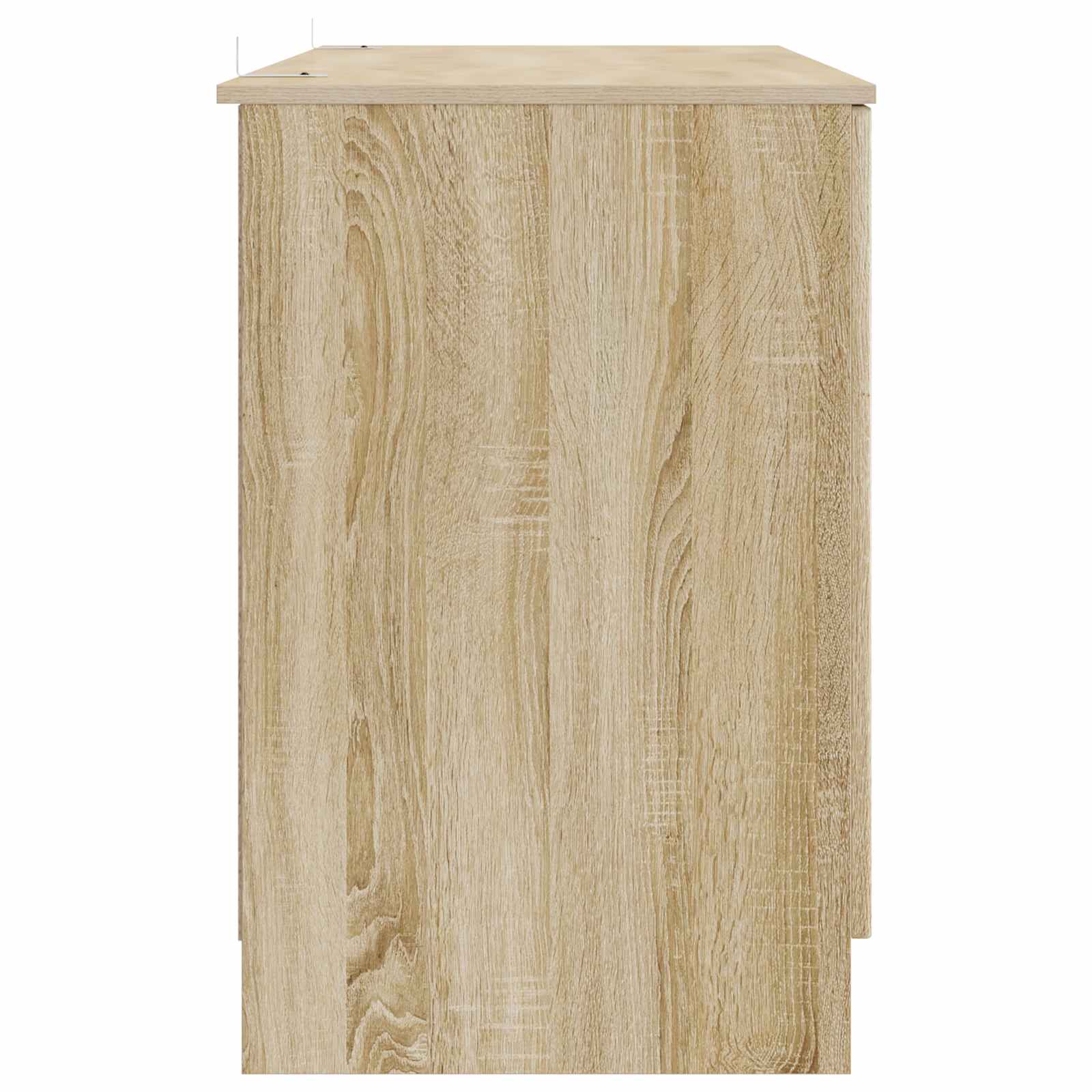 vidaXL Biurko dąb Sonoma 142,5 x 50 x 75 cm Drewno inżynieryjne
