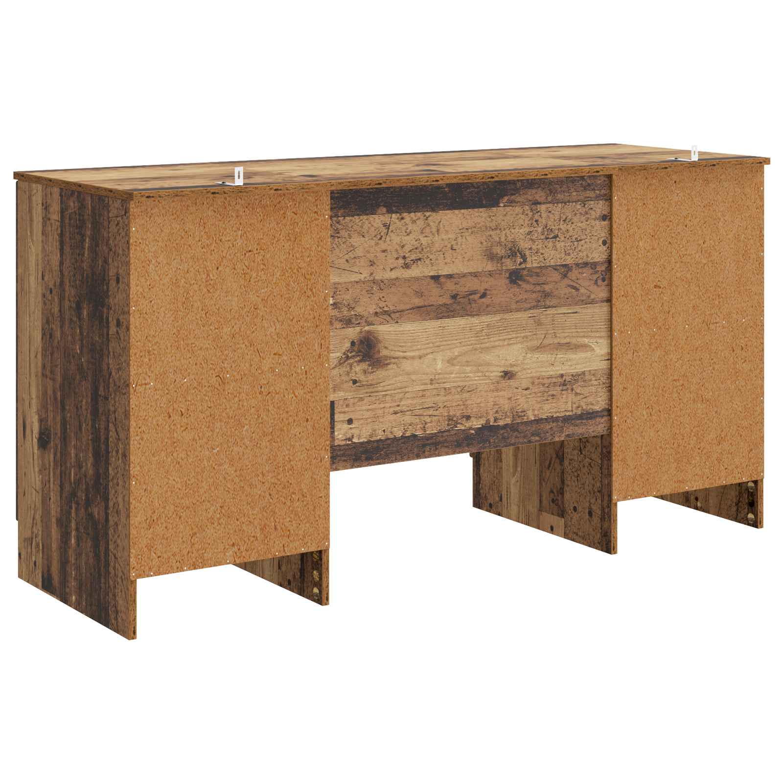 vidaXL Biurko Stare drewno 142,5 x 50 x 75 cm Drewno inżynieryjne