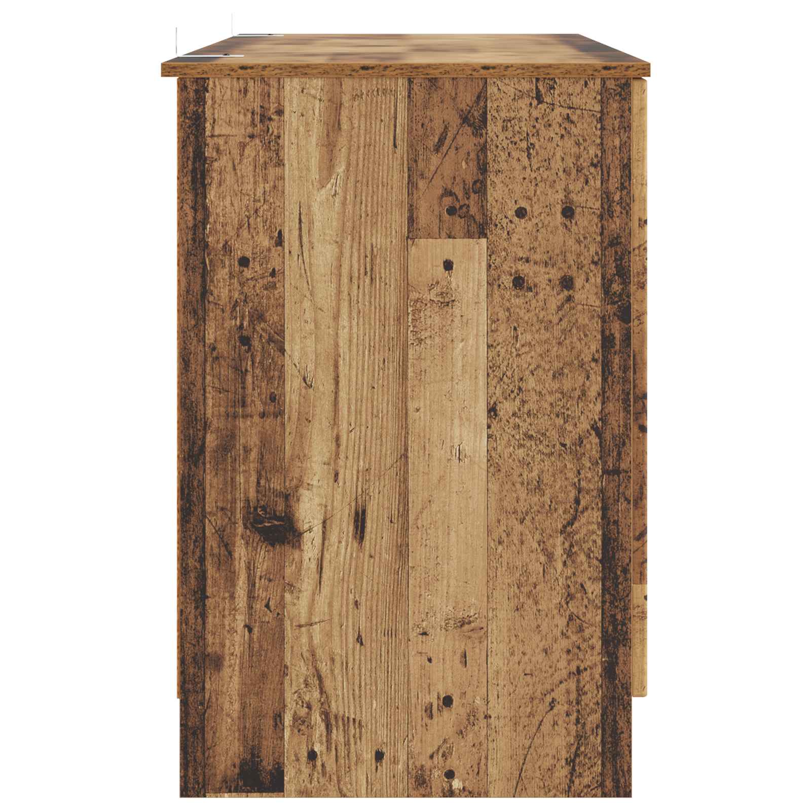 vidaXL Biurko Stare drewno 142,5 x 50 x 75 cm Drewno inżynieryjne