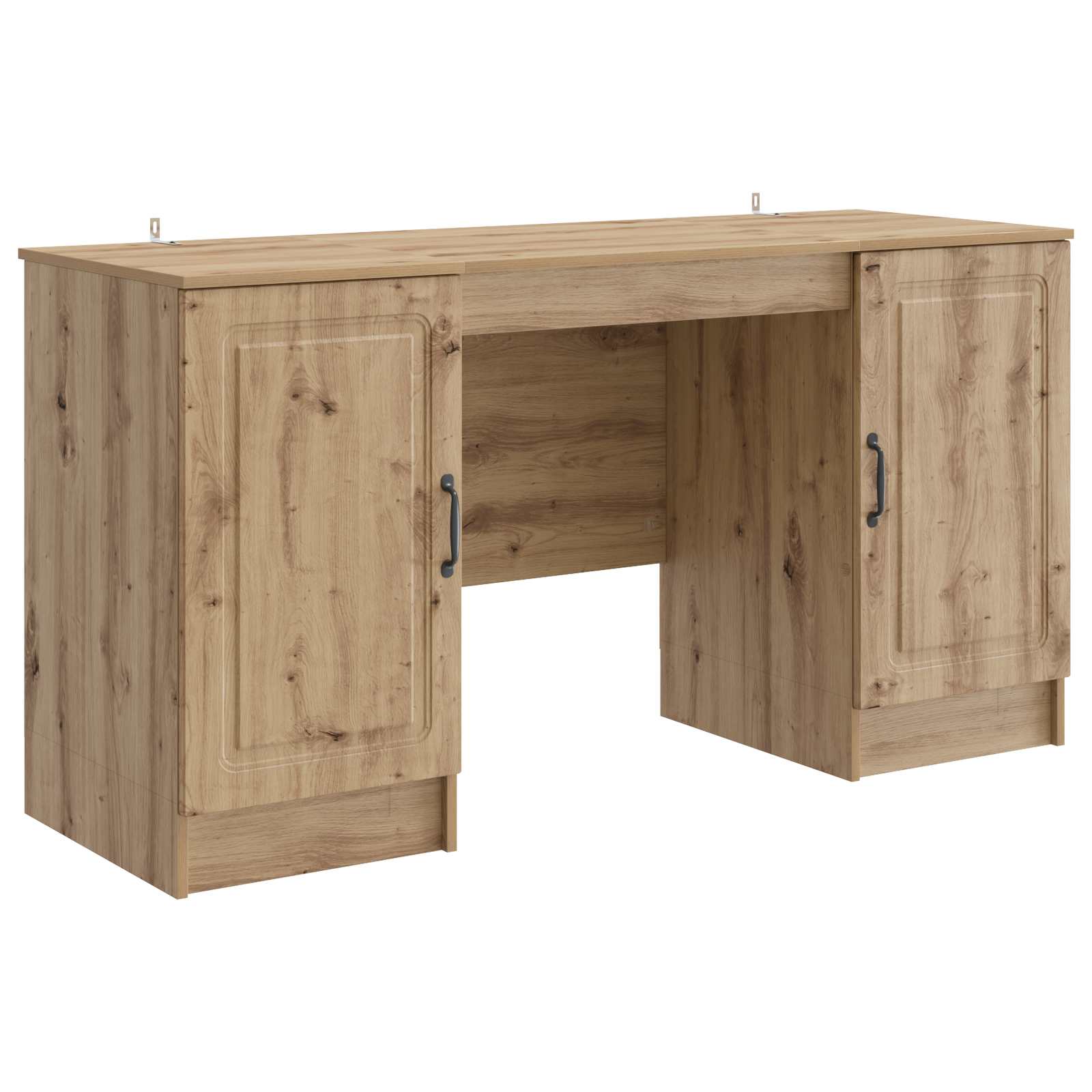 vidaXL Biurko Dąb artisan 142,5 x 50 x 75 cm Drewno inżynieryjne