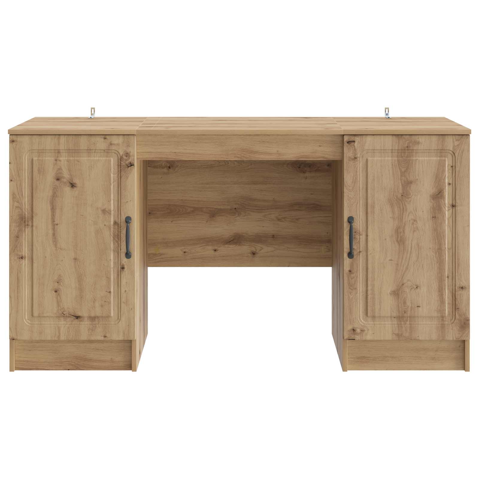 vidaXL Biurko Dąb artisan 142,5 x 50 x 75 cm Drewno inżynieryjne