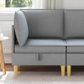 vidaXL Sofa z miejscem do przechowywania tkanina