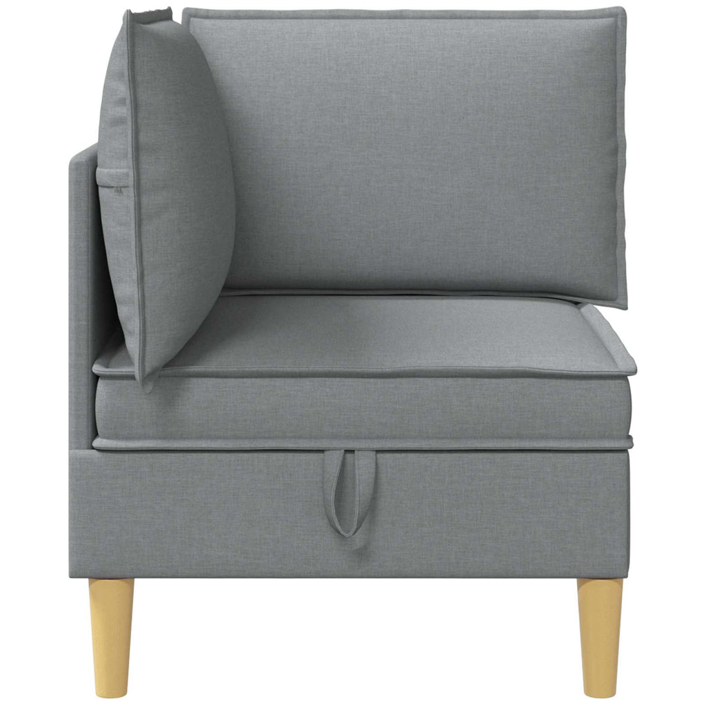 vidaXL Sofa z miejscem do przechowywania tkanina
