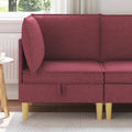 vidaXL Sofa z miejscem do przechowywania tkanina