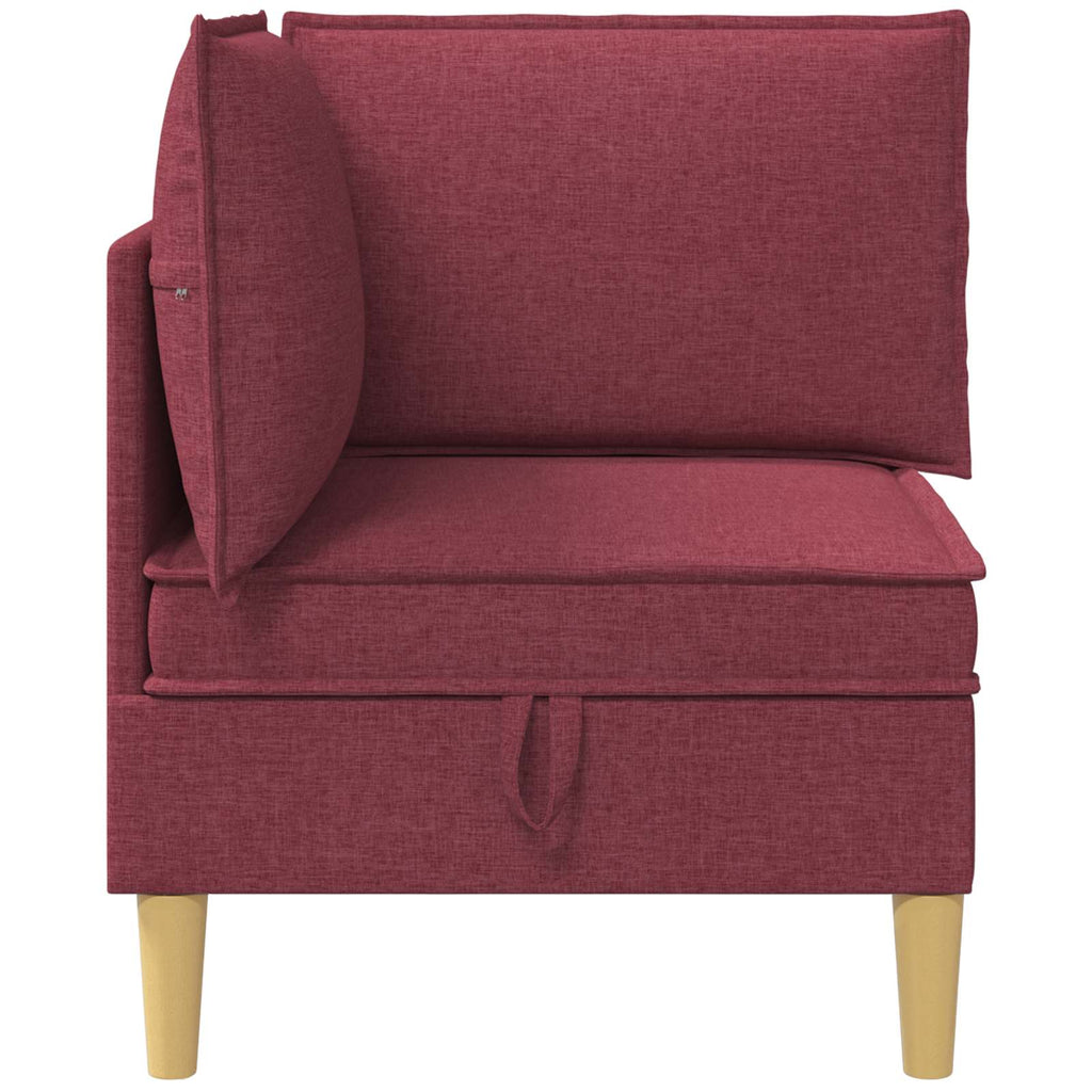 vidaXL Sofa z miejscem do przechowywania tkanina