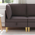 vidaXL Sofa z miejscem do przechowywania tkanina