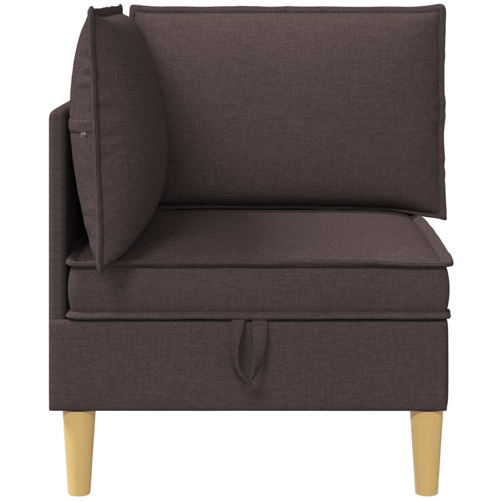 vidaXL Sofa z miejscem do przechowywania tkanina