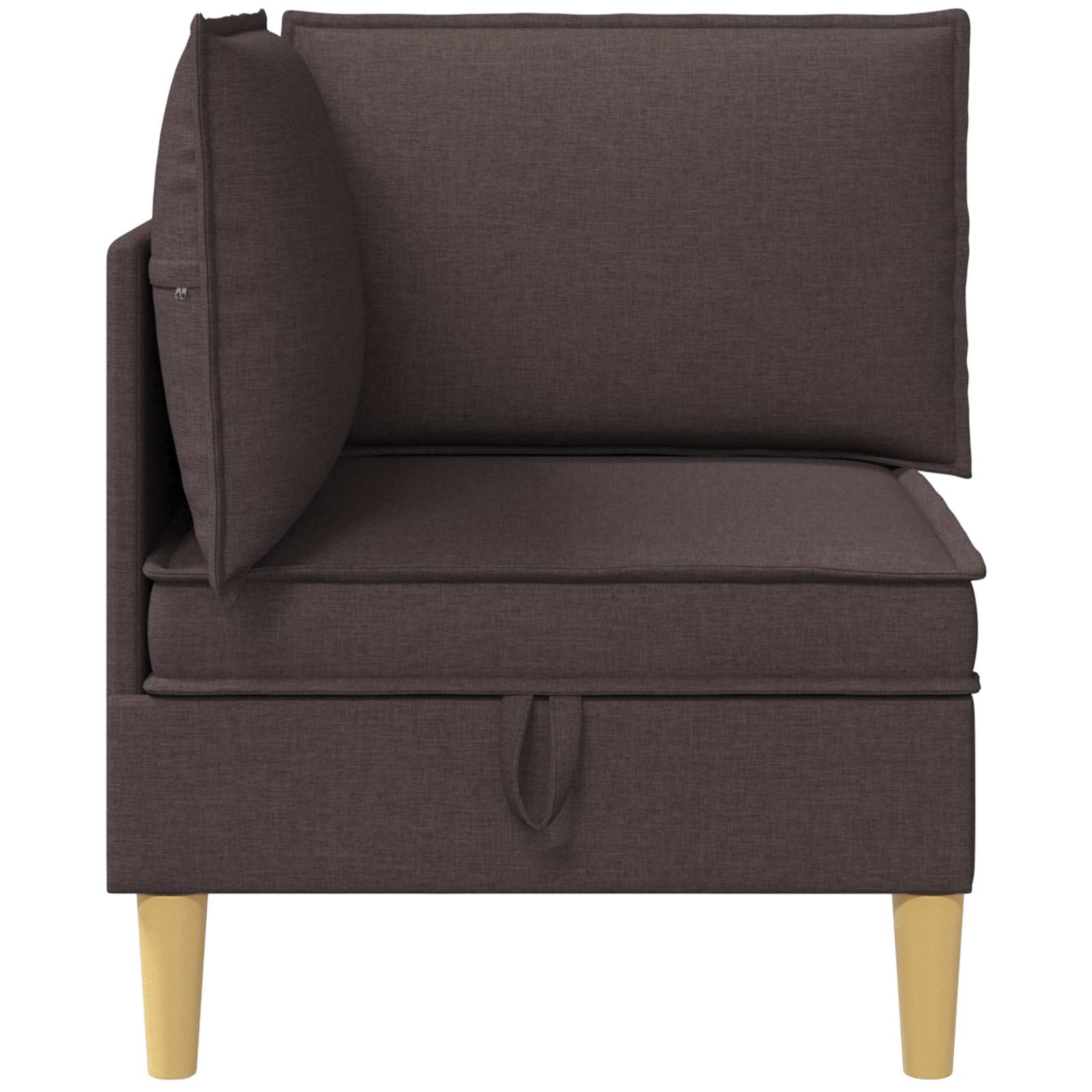 vidaXL Sofa z miejscem do przechowywania tkanina