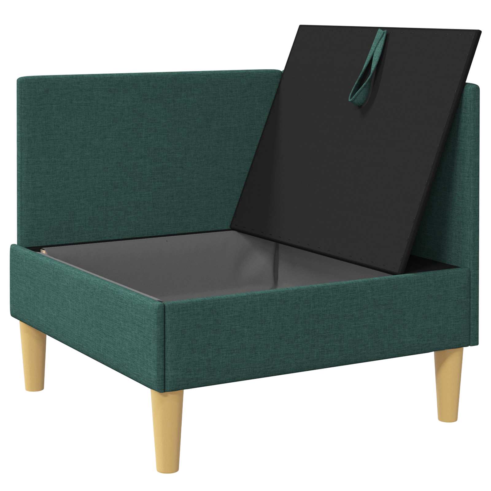 vidaXL Sofa z miejscem do przechowywania tkanina