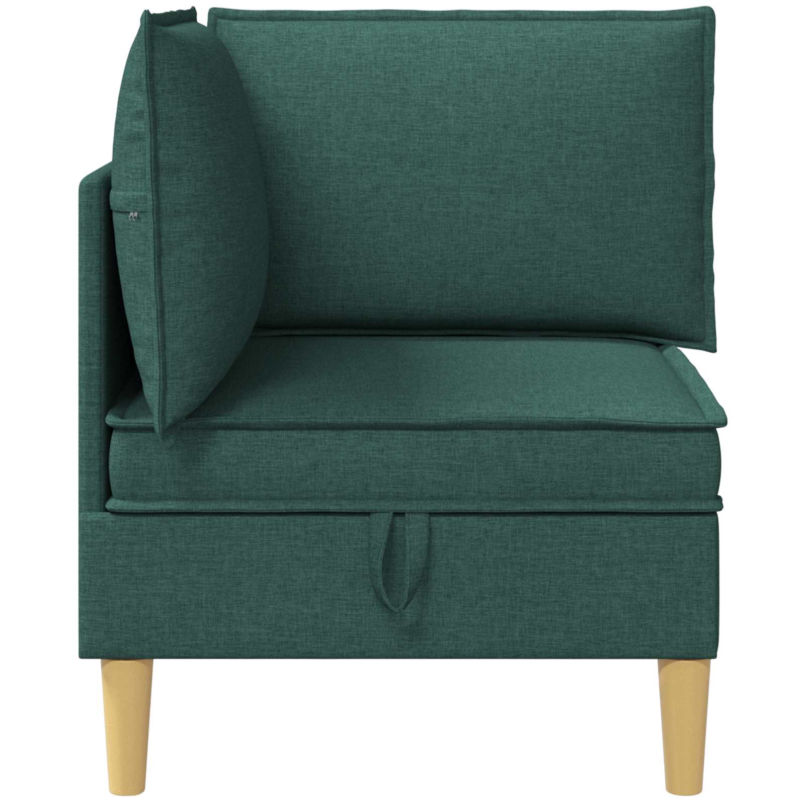 vidaXL Sofa z miejscem do przechowywania tkanina