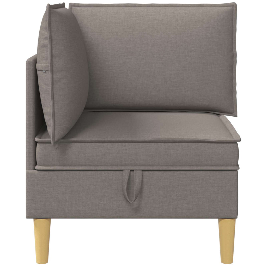vidaXL Sofa z miejscem do przechowywania tkanina
