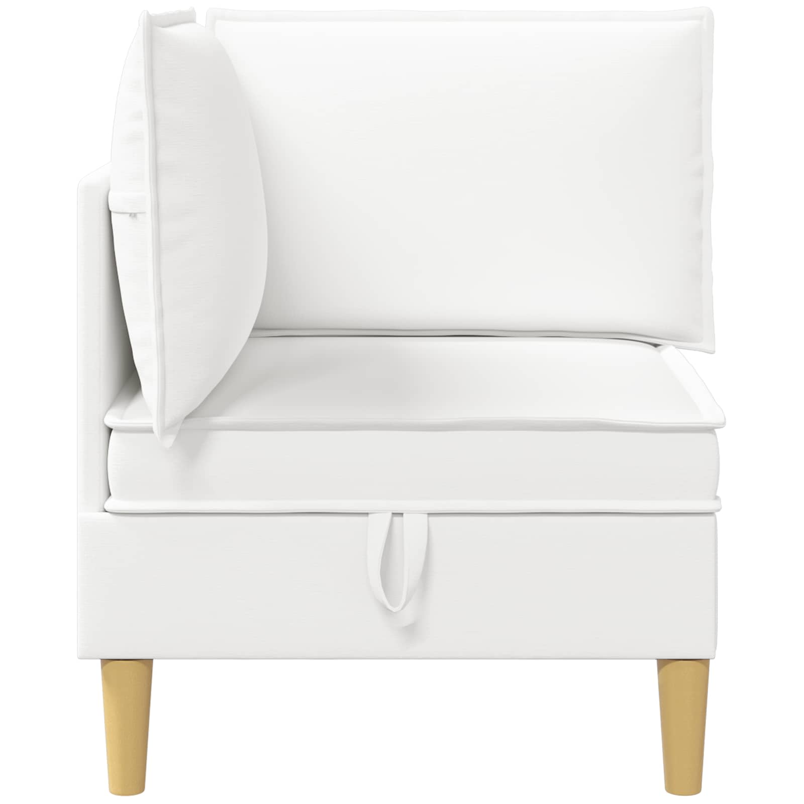 vidaXL Sofa z miejscem do przechowywania tkanina
