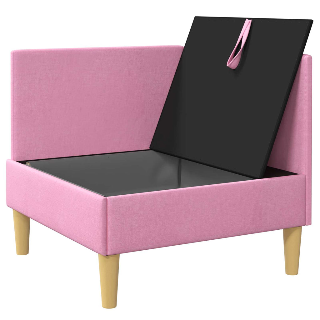 vidaXL Sofa z miejscem do przechowywania tkanina