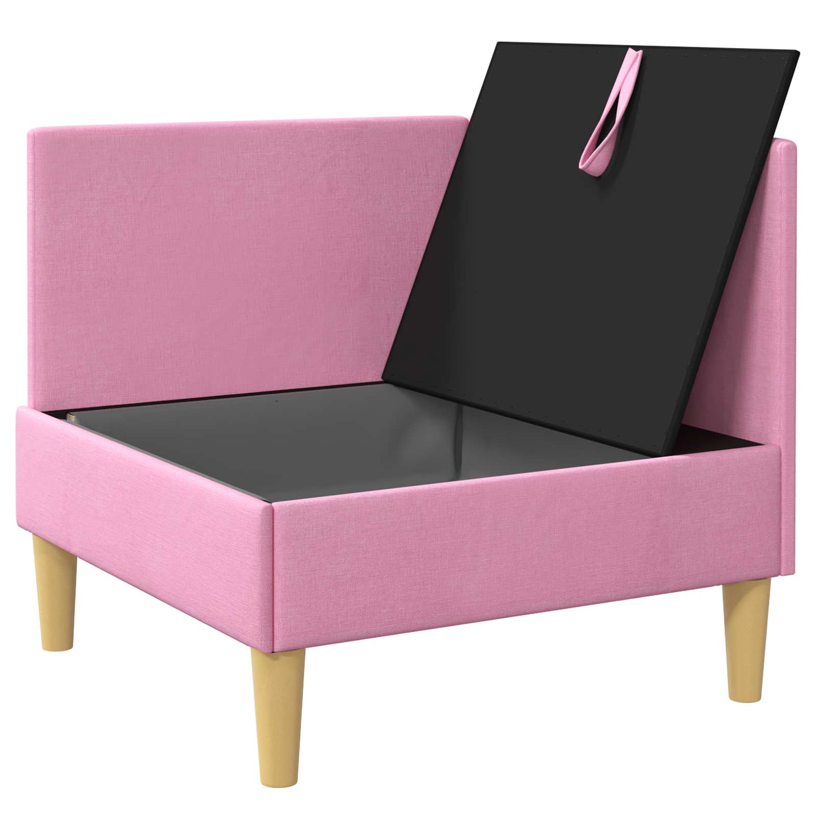 vidaXL Sofa z miejscem do przechowywania tkanina