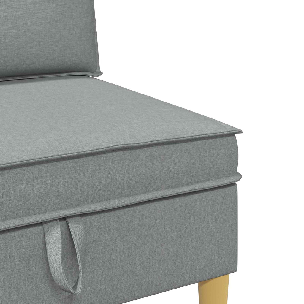 vidaXL Sofa z miejscem do przechowywania tkanina