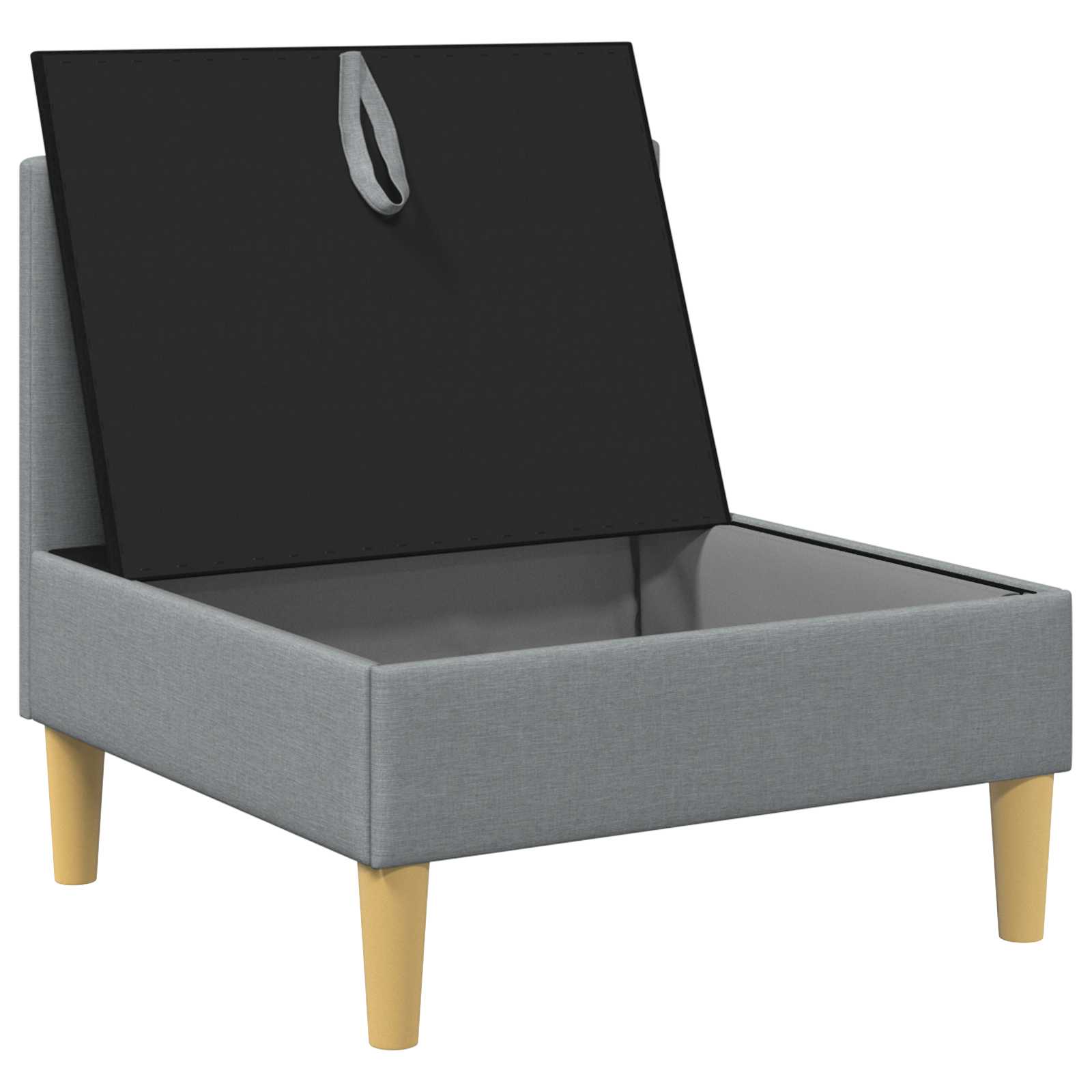vidaXL Sofa z miejscem do przechowywania tkanina