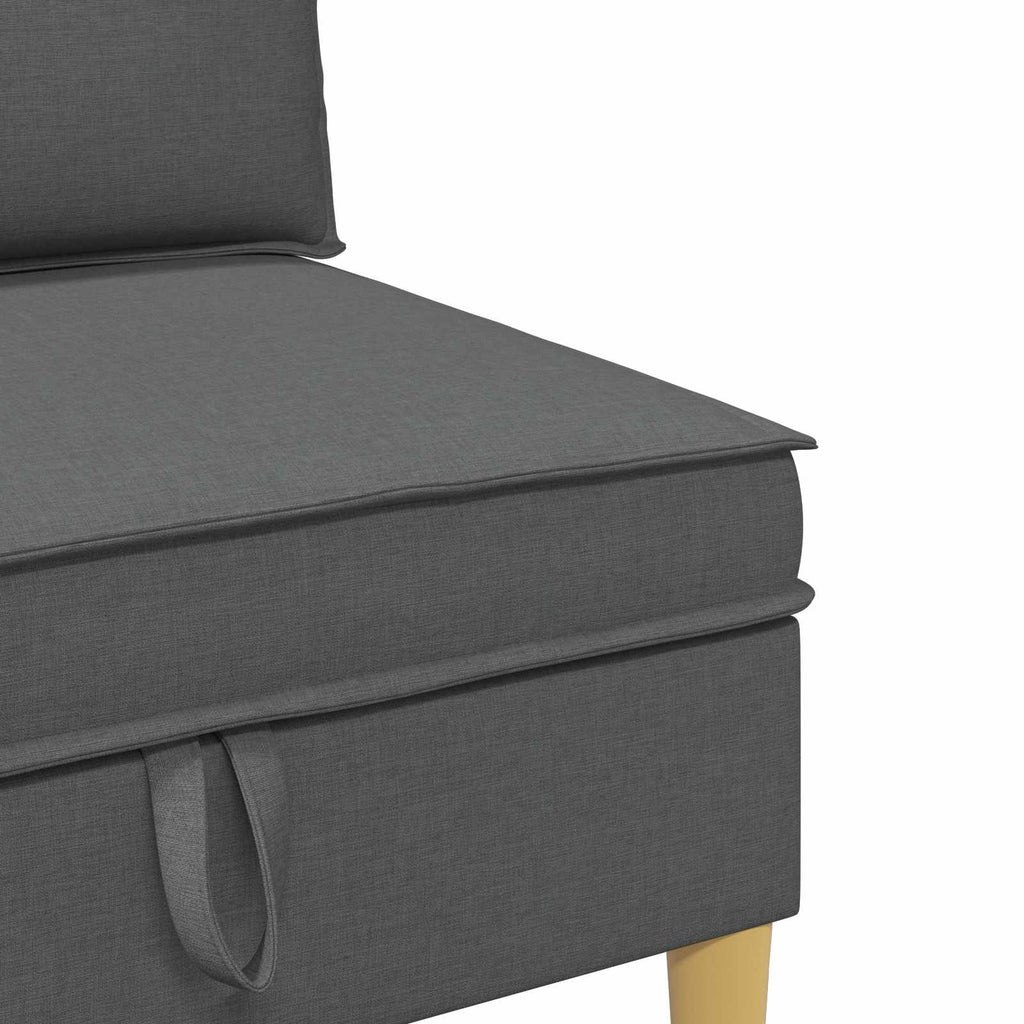 vidaXL Sofa z miejscem do przechowywania tkanina